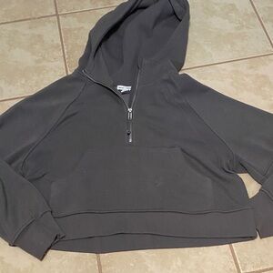 Women’s Charcoal Quarter-Zip Hoodie